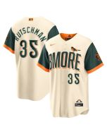 Youth Baltimore Orioles #35 Adley Rutschman Natural 2026 City Connect Stadium Jersey
