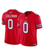 Youth Buffalo Bills #0 Keon Coleman Red 2024 Draft F.U.S.E. Vapor Untouchable Limited Stitched Football Jersey