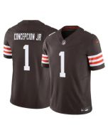 Youth Cleveland Browns #1 KC Concepcion Jr Brown 2026 Vapor F.U.S.E. Limited Jersey
