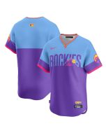Youth Colorado Rockies Purple/Light Blue 2025 City Connect Limited Jersey