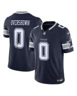 Youth Dallas Cowboys #0 DeMarvion Overshown Navy Vapor F.U.S.E. Limited Stitched Football Jersey (Navy)