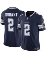 Youth Dallas Cowboys #2 Cobie Durant Navy 2026 F.U.S.E Vapor Untouchable Limited Stitched Football Jersey (Navy)