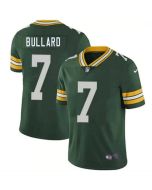 Youth Green Bay Packers #7 Javon Bullard Green 2026 Vapor Untouchable Limited Stitched Football Jersey (Green)