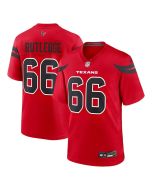 Youth Houston Texans #66 Keylan Rutledge Red 2026 NFL Draft Game Jersey (Red)