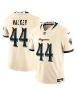 Youth Jacksonville Jaguars #44 Travon Walker Cream 2026 Rivalries Collection Vapor F.U.S.E. Limited Jersey (Cream)