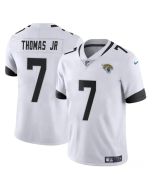 Youth Jacksonville Jaguars #7 Brian Thomas Jr White 2024 Draft Vapor Untouchable Limited Stitched Jersey