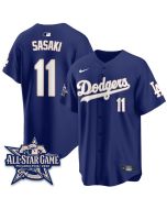 Youth Los Angeles Dodgers #11 Roki Sasaki Royal 2026 MLB All-Star Jersey (Royal)