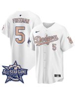 Youth Los Angeles Dodgers #5 Freddie Freeman White 2026 MLB All-Star Jersey (White)