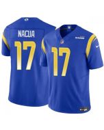 Youth Los Angeles Rams #17 Puka Nacua Blue 2023 F.U.S.E Vapor Untouchable Limited Stitched Jersey