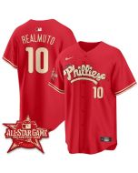 Youth Philadelphia Phillies #10 REALMUTO Red 2026 MLB All-Star Jersey (Style 2)