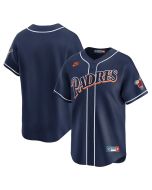 Youth San Diego Padres Navy Cooperstown Collection Limited Jersey (Navy)