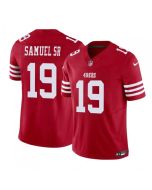 Youth San Francisco 49ers #19 Deebo Samuel Sr. Red Vapor F.U.S.E. Untouchable Limited Jersey (Red)