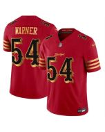 Youth San Francisco 49ers #54 Fred Warner Red Rivalries Collection F.U.S.E. Vapor Limited Stitched Jersey