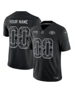 Youth San Francisco 49ers Black 2026 Salute to Service Vapor F.U.S.E. Limited Custom Jersey