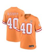 Youth Tampa Bay Buccaneers #40 Mike Alstott Creamsicle 50th Season Game Jersey
