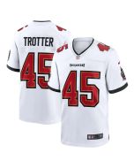 Youth Tampa Bay Buccaneers #45 Josiah Trotter White 2026 NFL Draft Game Jersey