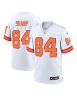 Youth Tampa Bay Buccaneers #84 Bauer Sharp White Player Game Jersey (White)