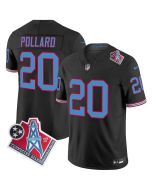 Youth Tennessee Titans #20 Tony Pollard Black 1997 Throwback Vapor F.U.S.E. Limited Jersey (Black)